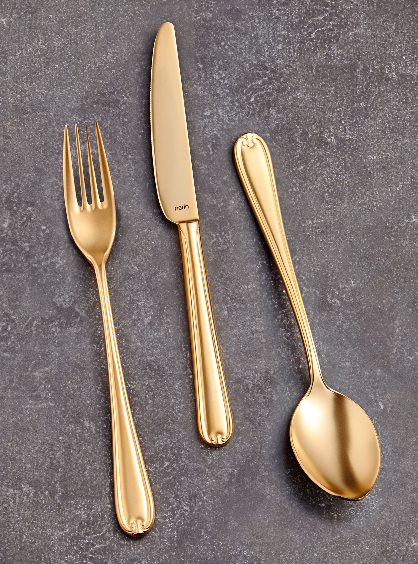 Anatolia - Full Satin Gold - 18 Pieces Set