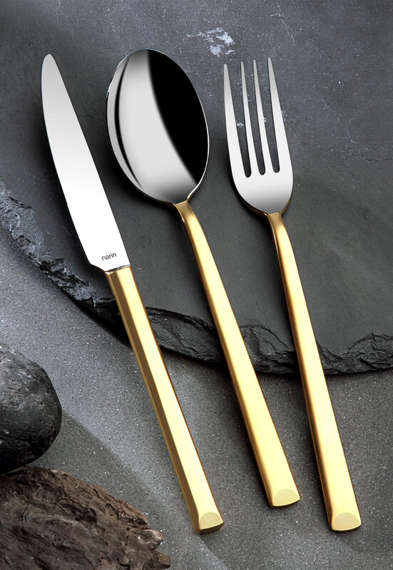  - Antares - Satin Gold - 18 Pieces Set