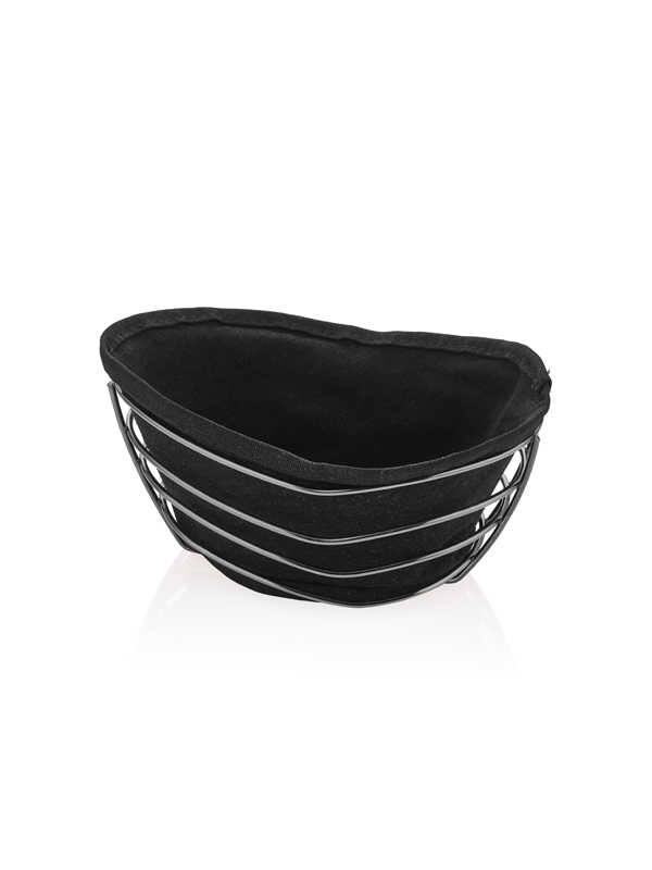 Narin - Bread Basket - Oval - Anthracite