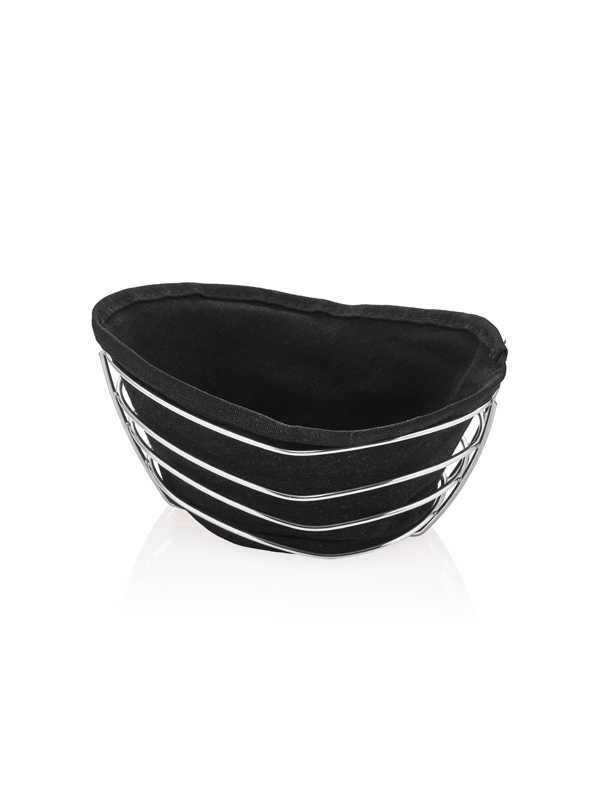 Bread Basket - Oval - Chrome
