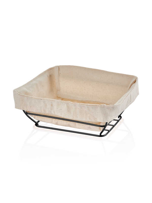 Bread Basket - Rectangle - Black