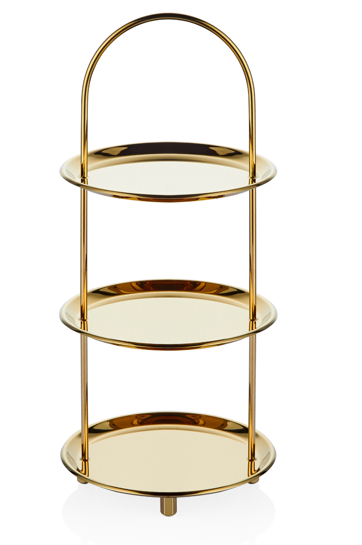 Cake Stand - Gold Titanium