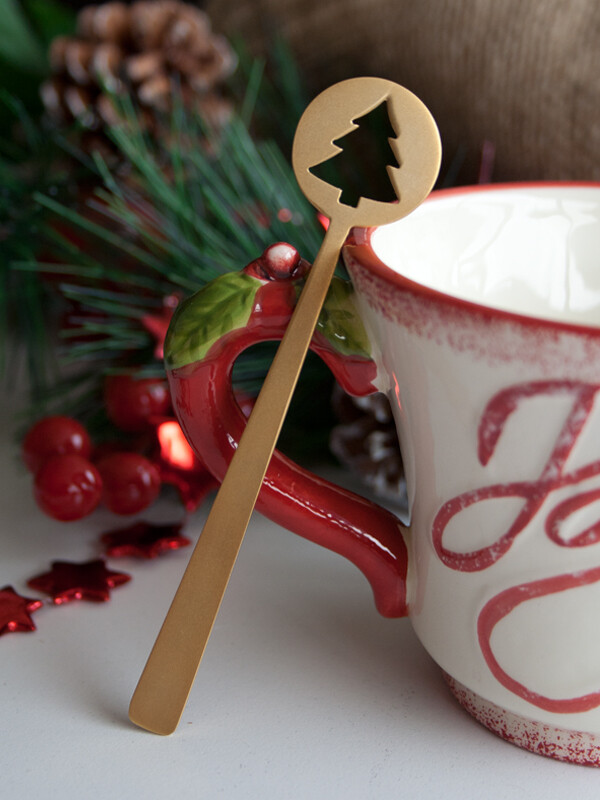  - Christmas Tea Spoon