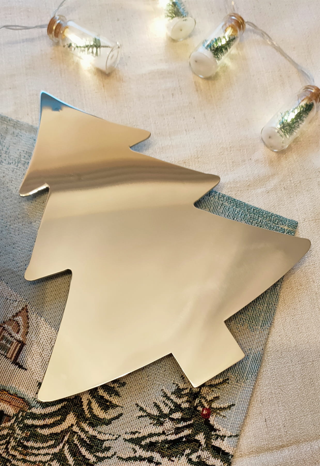 Christmas Tree - Table Mat - Plain