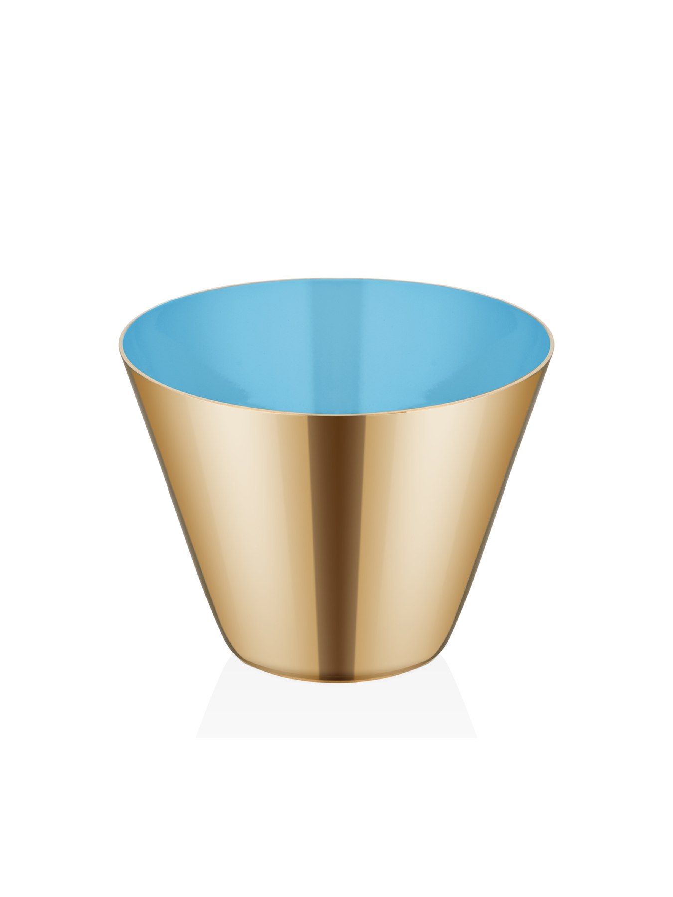 Conical - Nut Bowl - Gold & Blue