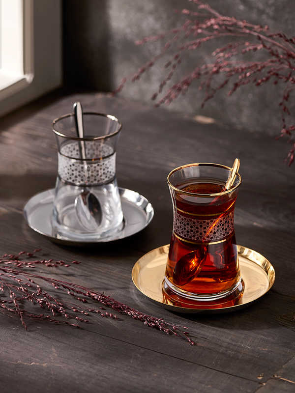 Desenli Halley Çay Keyfi - 19 Parça