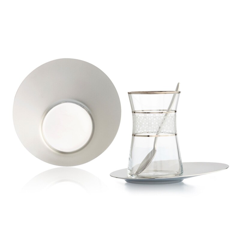 Desenli Satürn Çay Keyfi - 19 Parça - Thumbnail