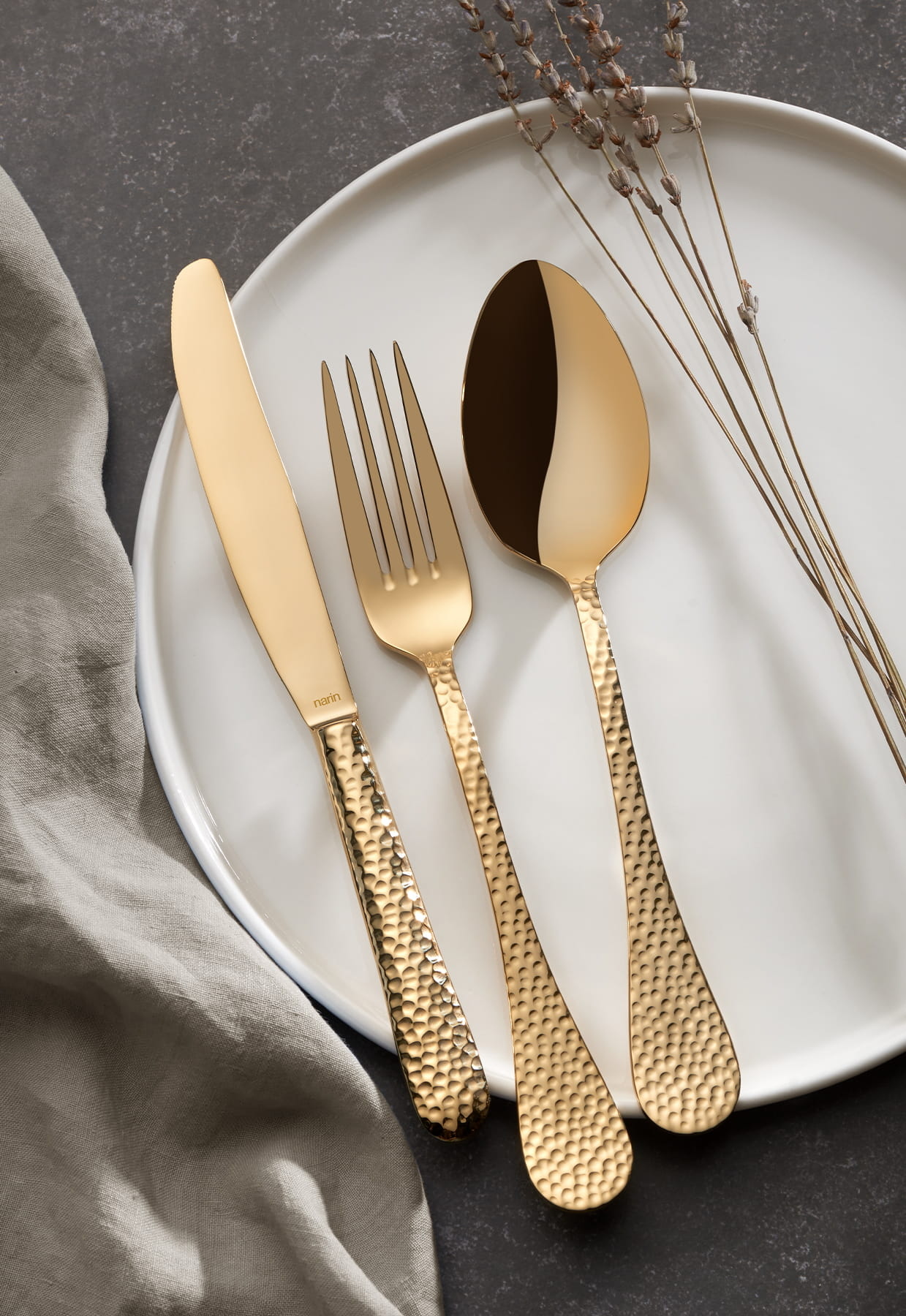 Dovme - Gold Titanium - 36 Pieces Set