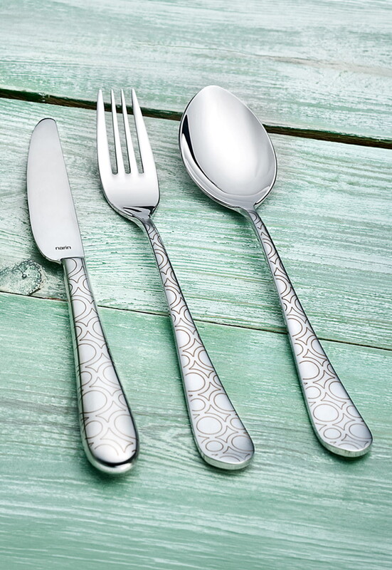  - Epsilon Rome - Satin Decorated - 89 Pieces Set