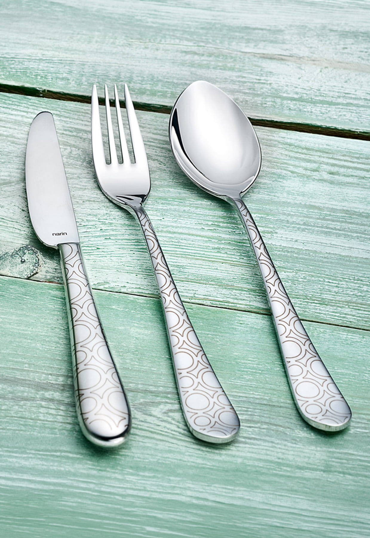 Epsilon Rome - Satin Decorated - 24 Pieces Set