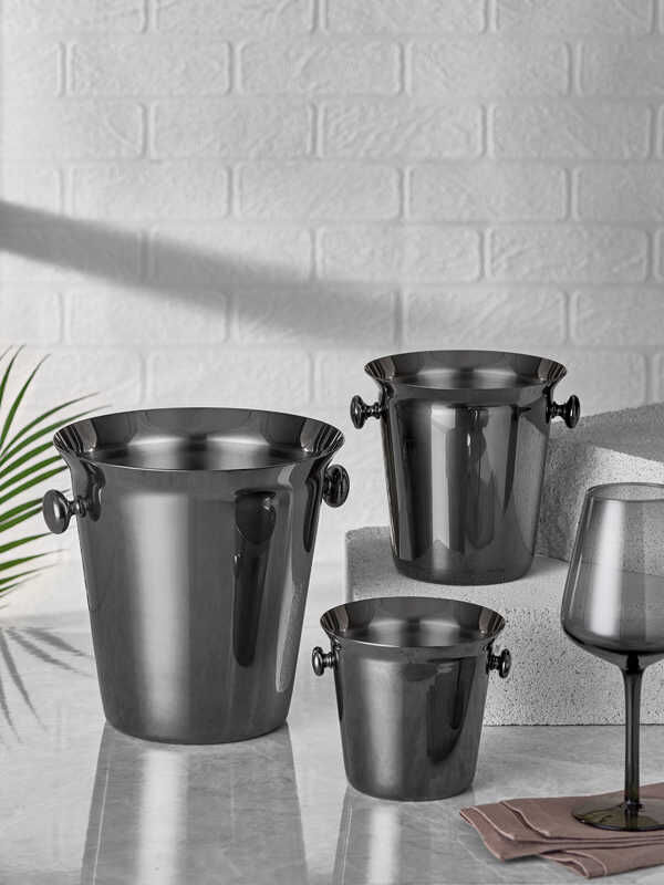  - Ice Bucket-Wine Bıcket (Grey Color)