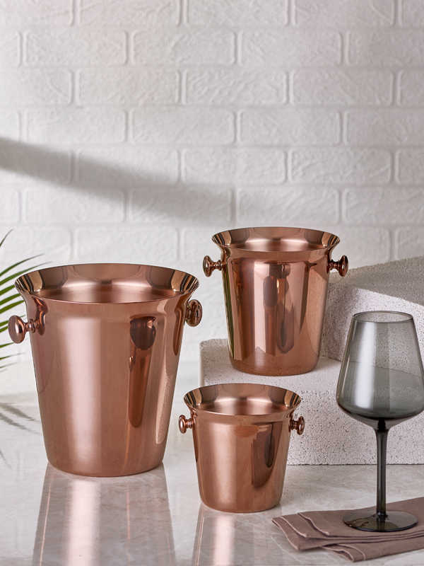 Ice Bucket-Wine Bucket (Copper Color)