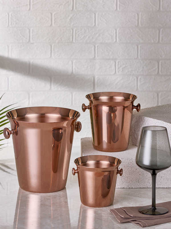 Ice Bucket-Wine Bucket (Copper Color)