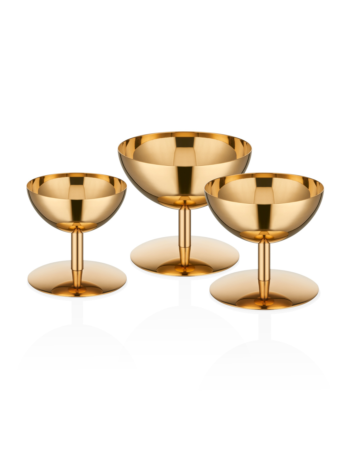 Ice Cream Cup - Gold Titanium