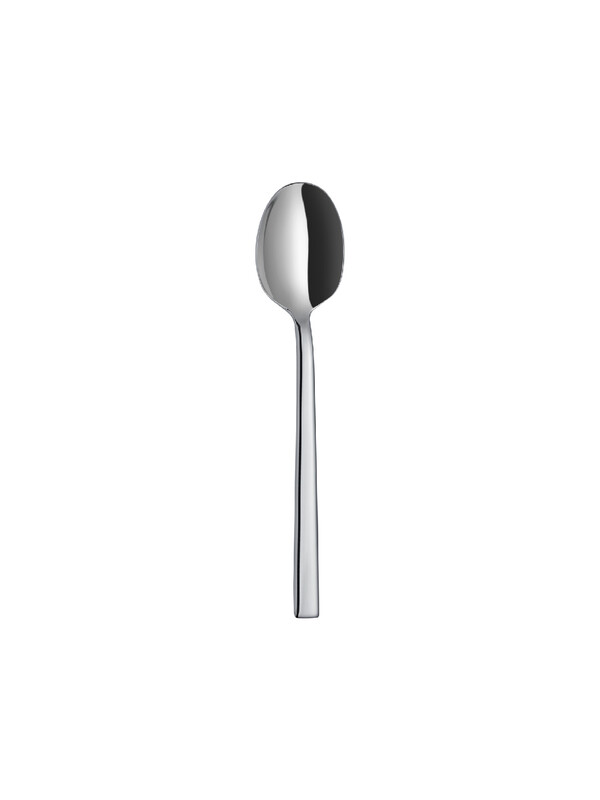  - Nova - Plain - Dessert Spoon (6 Pcs)