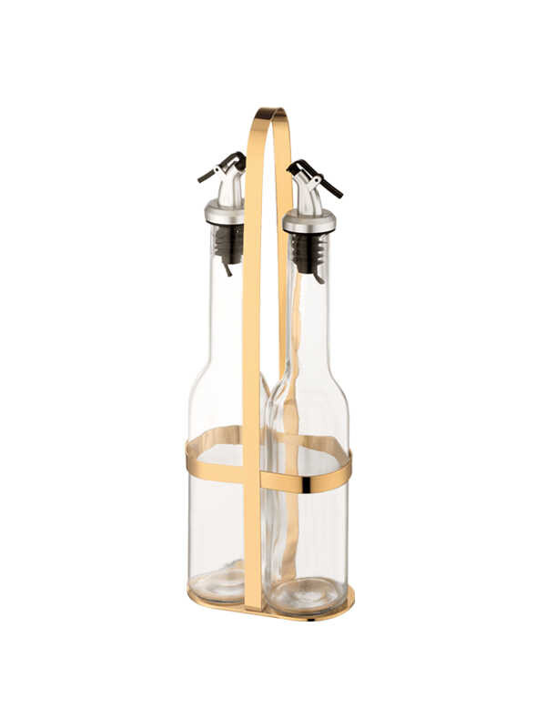  - Oil & Vinegar Set (Cylinder) - Yellow