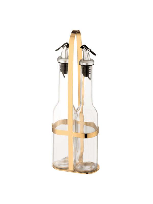 Oil & Vinegar Set (Cylinder) - Yellow