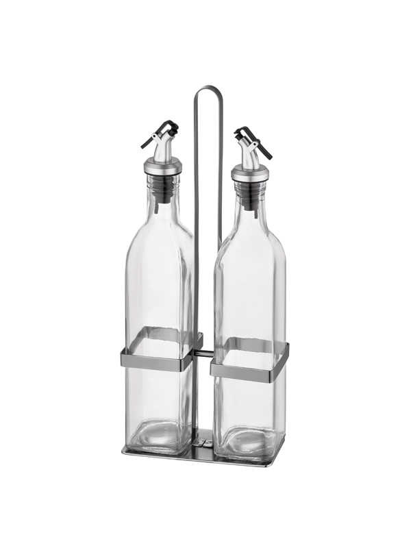 Oil & Vinegar Set (Square) - Anthracite