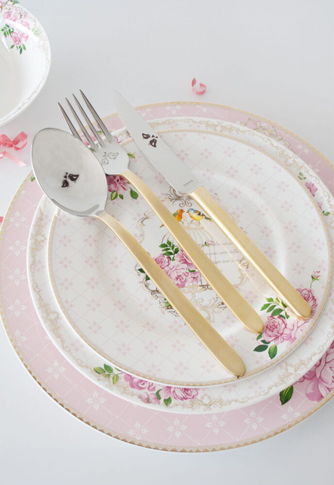  - Plaides Love Birds - Satin Gold