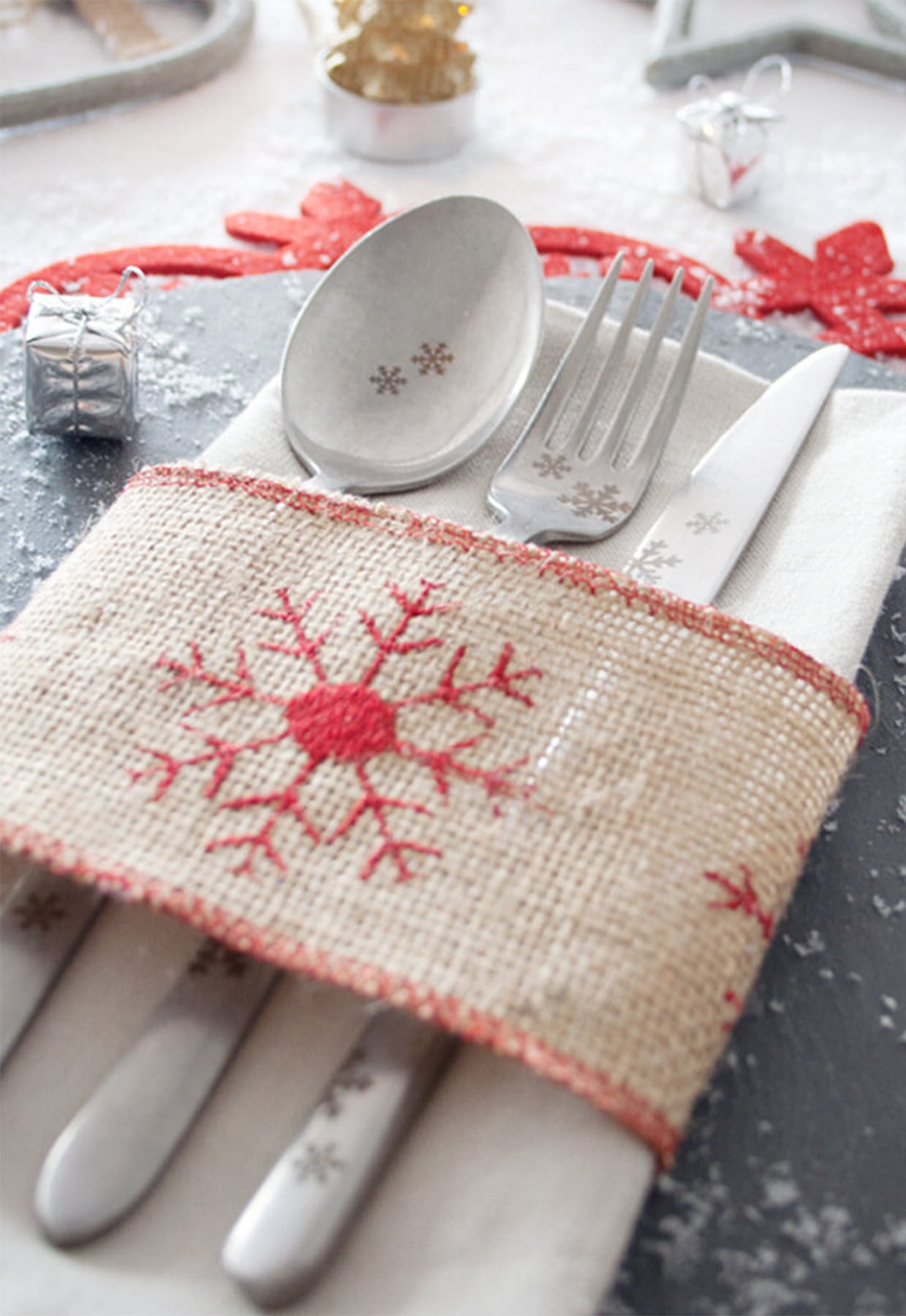 Plaides - Snowflake - 18 Pieces Set