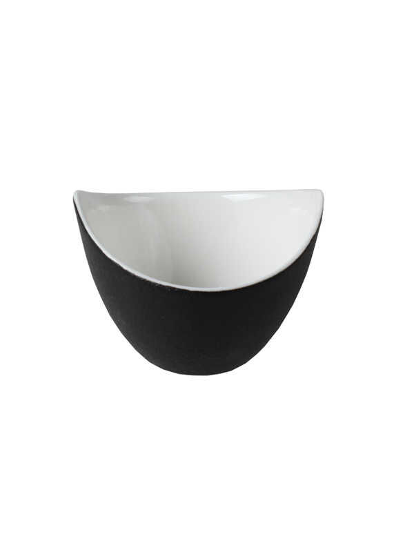  - Porcelain Dish - Black