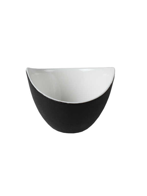 Narin - Porcelain Dish - Black