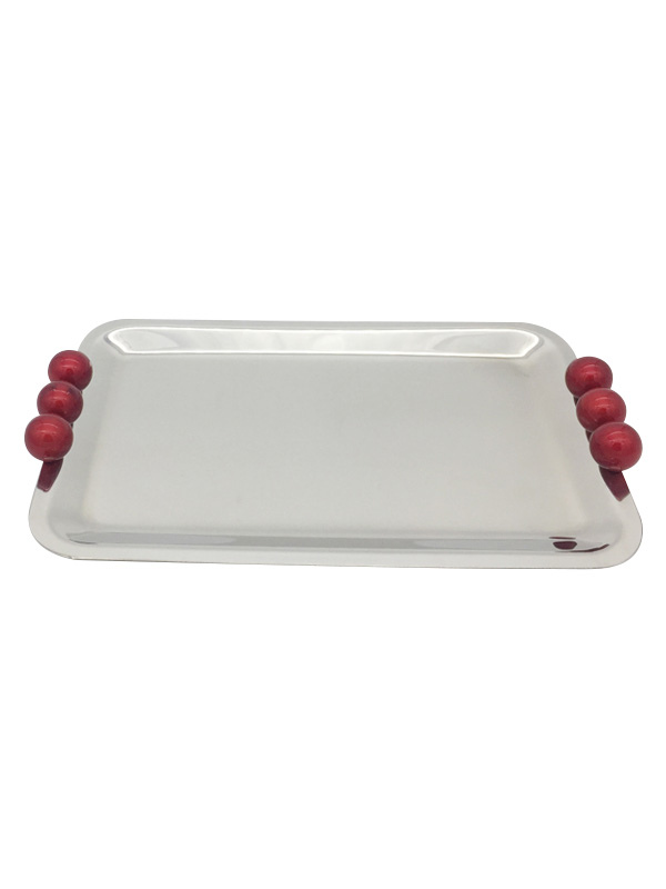 Punto Tray - Red Handle
