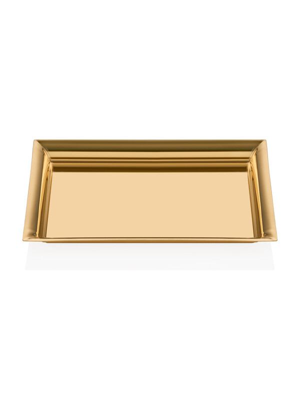 Narin - Rectangular Plate - Gold Titanium