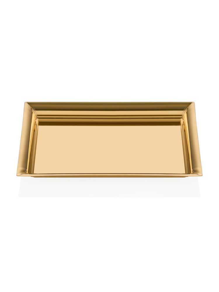 Narin - Rectangular Plate - Gold Titanium