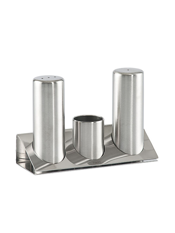  - Salt & Pepper - Pyramid Stand - Satin