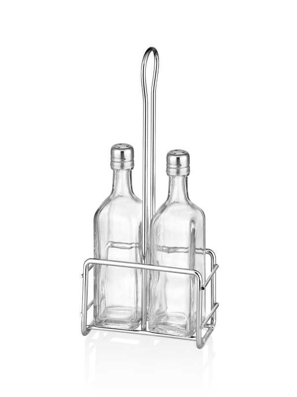  - Glass Salt & Pepper Set