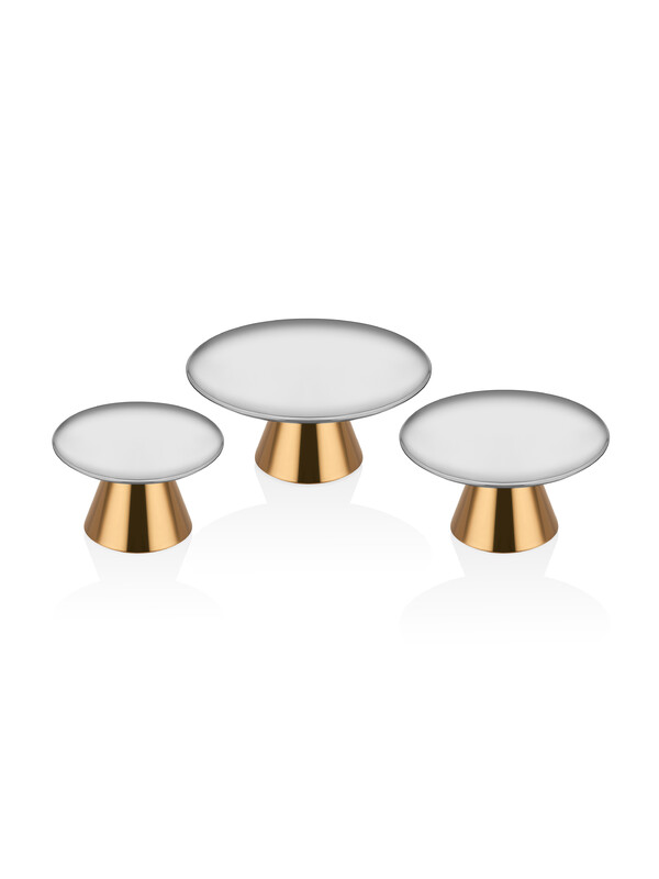 Serving Plate - Gold Titanium - Thumbnail