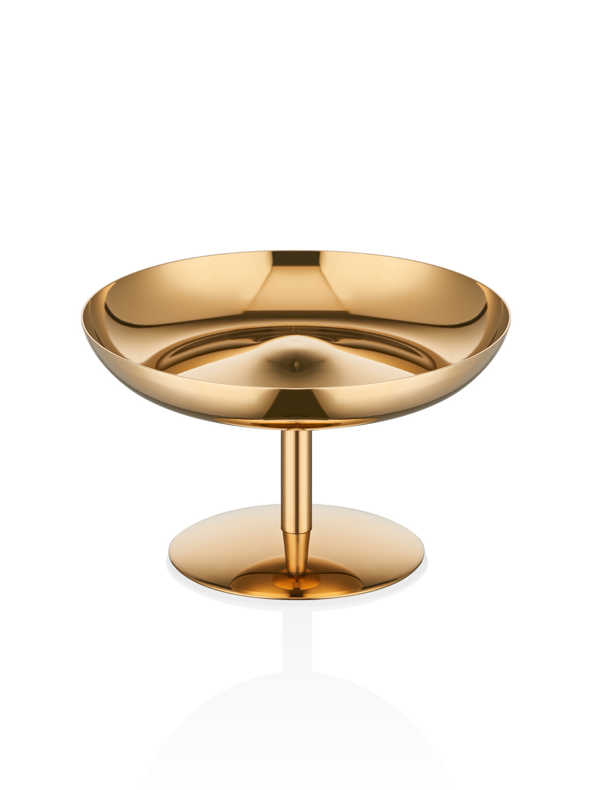 Sphera - Nut Bowl with Stand - Gold Titanium